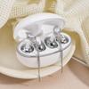 Earbuds FreeClip Borboleta Diamante Clipe de Orelha: Brinco Feminino Elegante, Luxuoso, de Alta Classe
