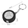 Centimeter/Feet Travel Camping Tape Ruler Measurement Tape Keychain Ruler 1M Tape Measure