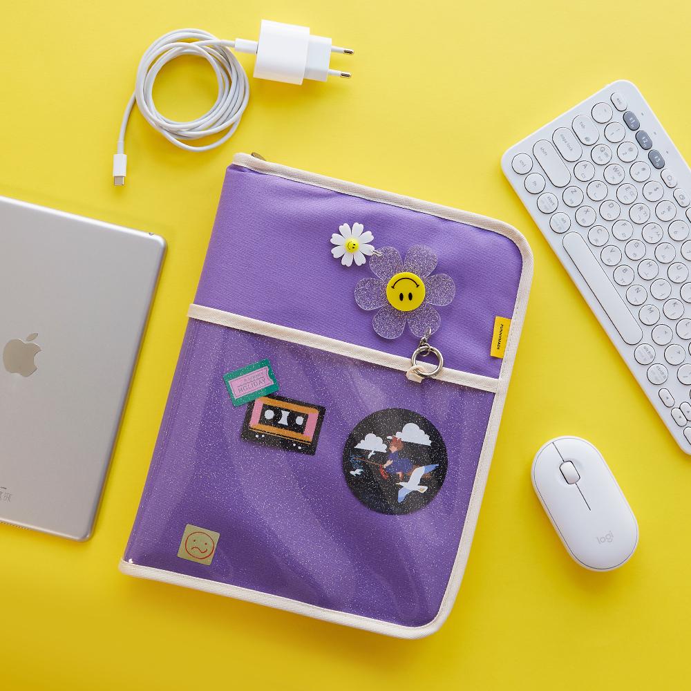 Funnymade Canvas Keyboard & Mouse Organizing Tablet Pouch 6 Colors