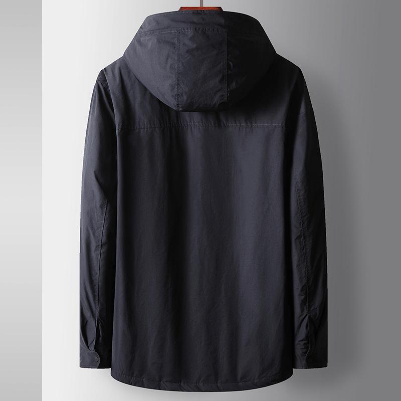 Herbst und Winter Weiße Entendaunen Kapuzenjacke Warm Mittelalt und Jung Urban Freizeit Daunen Trendjacke