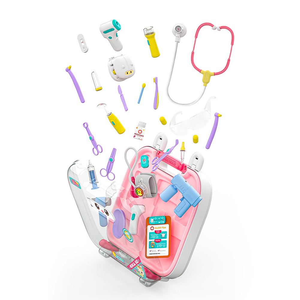 Doctor Kit For Kids Pretend Doctor Playset Simulation Medical Kit Learning Educational Toys Gifts For Girls Boys