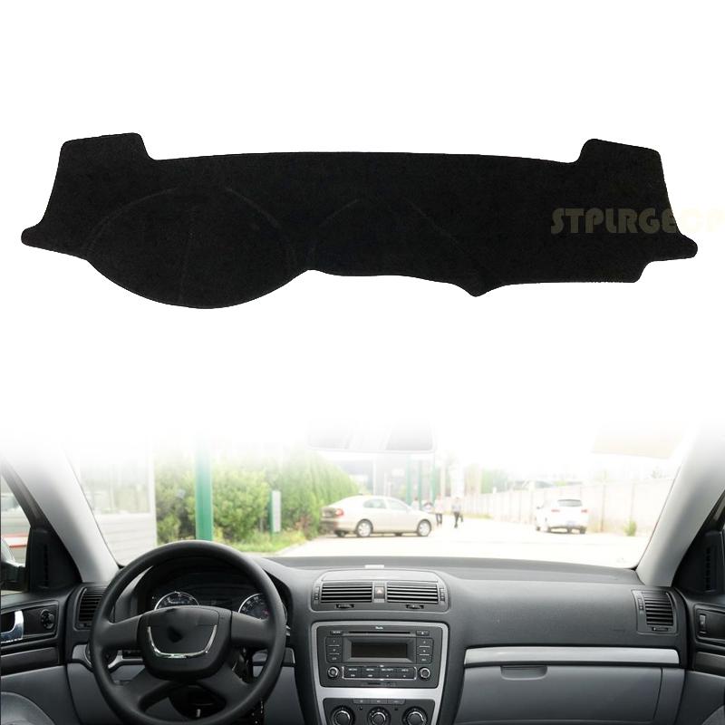 for Skoda Octavia 2 A5 MK2 1Z 2005~2013 Anti-Slip Dashboard Cover Protective Pad Car Accessories Sunshade Carpet 2012 2011 2010