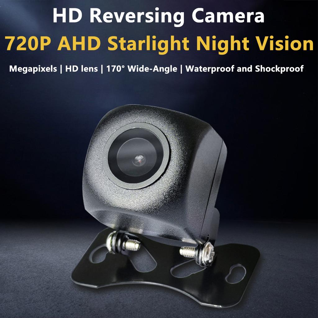 12V Car AHD Starlight Noční zadní kamera Vision IP68 Vodotěsná autokamera 1280 HD obrazová couvací kamera s parkovací linkou