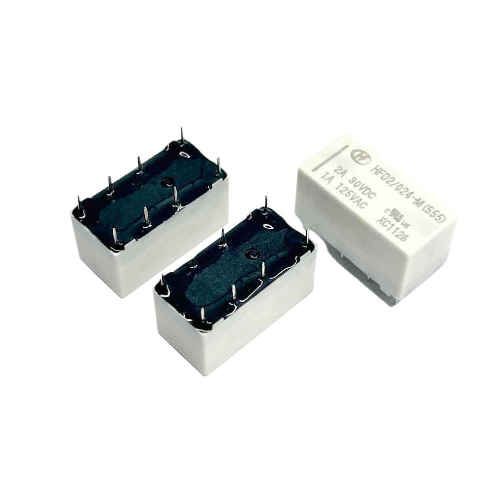 Hongfa Relay HFD2 Series 24V (Models: 003-M-L2, 005-M-L2, 012-M-L2)