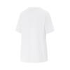 Li-Ning Fitness Series Loose Cool Breathable Comfortable T-Shirt Women tops Standard-White ATSV296-2
