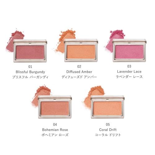 RMK Official RMK Pure Complexion Blush 08 Airy Coral (Powder Cheek Orange Pink Beige Coral Burgundy Gold Bronzer)