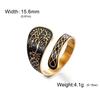 Dawapara Norse Yggdrasil Ring Tree of Life Adjustable Ring Celtics Knot Good Luck Symbol Stainless Steel Jewelry