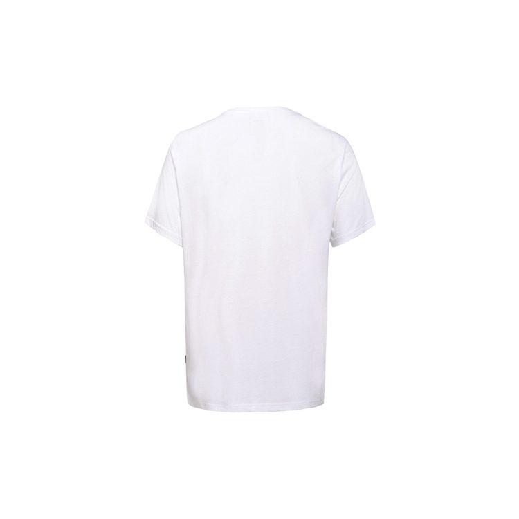 Converse T Shirts Men's White Crew Neck Moderate Straight Fit 10001970-A01