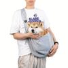 Dog Sling Carrier Bag, Pet Shoulder Crossbody Bag, Portable Hands Free Double Sided Dog Travel Bag For Outdoor Supply