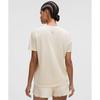 Lululemon Swiftly Relaxed Short Sleeve Shirt Hip Length  Updated Fit Light Ivory Light Ivory