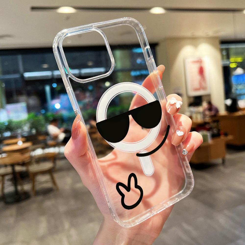 Magnetic Phone Case for iPhone 12 14 16 17 Pro 17 16 15 14 13 12 Pro Max  12 13 14 15  16 High Quality Shockproof Shell Full Protection Cute Style