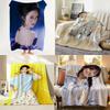 Celebrity S Shen Y Yue Throw Flannel Throw Blanket Suitable for Sofa Living Room Bedroom