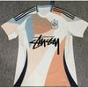 Maglia da Calcio Signature Stussy Retro Brasile Argentina Portogallo Maglia da Allenamento Calcio Uomo Donna Manica Corta