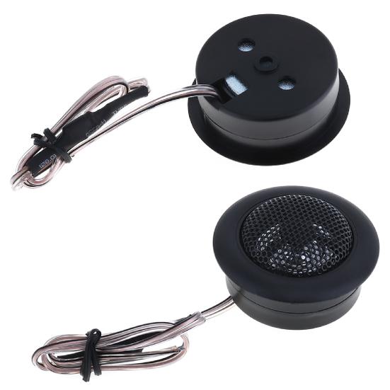 2PCS Loud Speaker Dome Multi-tone 25mm Car Tweeter for 12V Cars