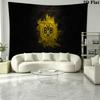 Borussia Dortmund Logo Tapestry Background Cloth Fashion Print Background Cloth Work Of Art Wall Covering Decoration