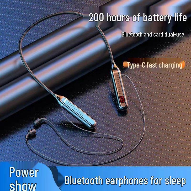 2025 Wireless Bluetooth Sleep Earphones: Neckband Design, Long Battery Life, Noise Reduction, Perfect for Sports and Running