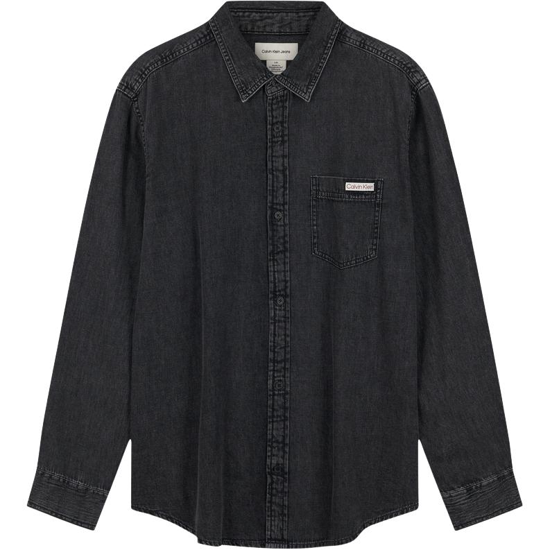 

Calvin Klein Американская винтажная классическая хлопковая рубашка с длинным рукавом для мужчин 40BM733 XL