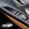 For Genesis GV80 2026 2026 Car Tuning Carbon Fiber Window Button Frame Cover Trim Automotive Interior Accessories LHD