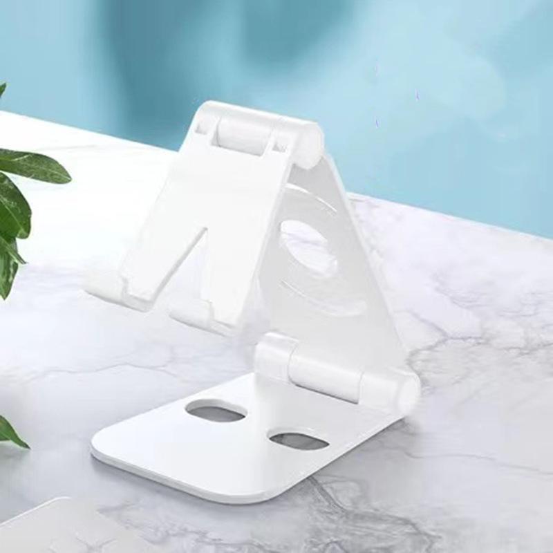 Универсальный настольный держатель для мобильного телефона, подставка для iPhone, iPad, регулируемый складной столик для планшета, держатель для сотового телефона белый