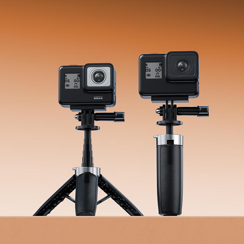 

Compatible with DJI Pocket 3 Mini Tripod, DJI Action 5/4 Sports Camera, and Selfie Stick Handheld Mount