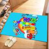 Numberblocks Floor Mat Design for Study room Bedrooms Dormitory Entryway Anti-slip Rug Anime Office Decor Perfect Birthday/Christmas Gift Idea
