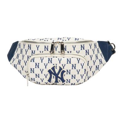 Monogram Series Vintage Floral Print Letter Logo NY Yankees Detachable Polyester Shoulder Crossbody Waist Bag Unisex Bags 3AHSM012N-50CRS