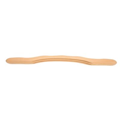 Wooden Scraping Stick 3 Slots Ergonomic Pain Relief Effort Saving Massage Stick Roller with Wave