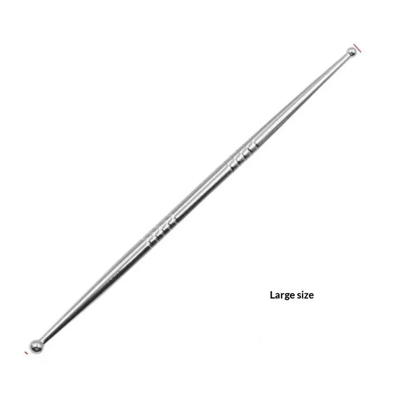 1/3Pc Acupuncture Double Head Face Ear Massage Tool Steel Acupressure Pen Ear & Body Acupoint Probe For Muscle Soothing