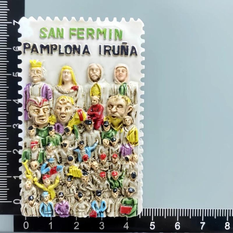 Španělsko Cestovní Suvenýr Ledničkový Magnet, 3D Ledničkový Magnet, Ručně Vyráběný Ledničkový Magnet, Dekorativní Ledničkový Magnet