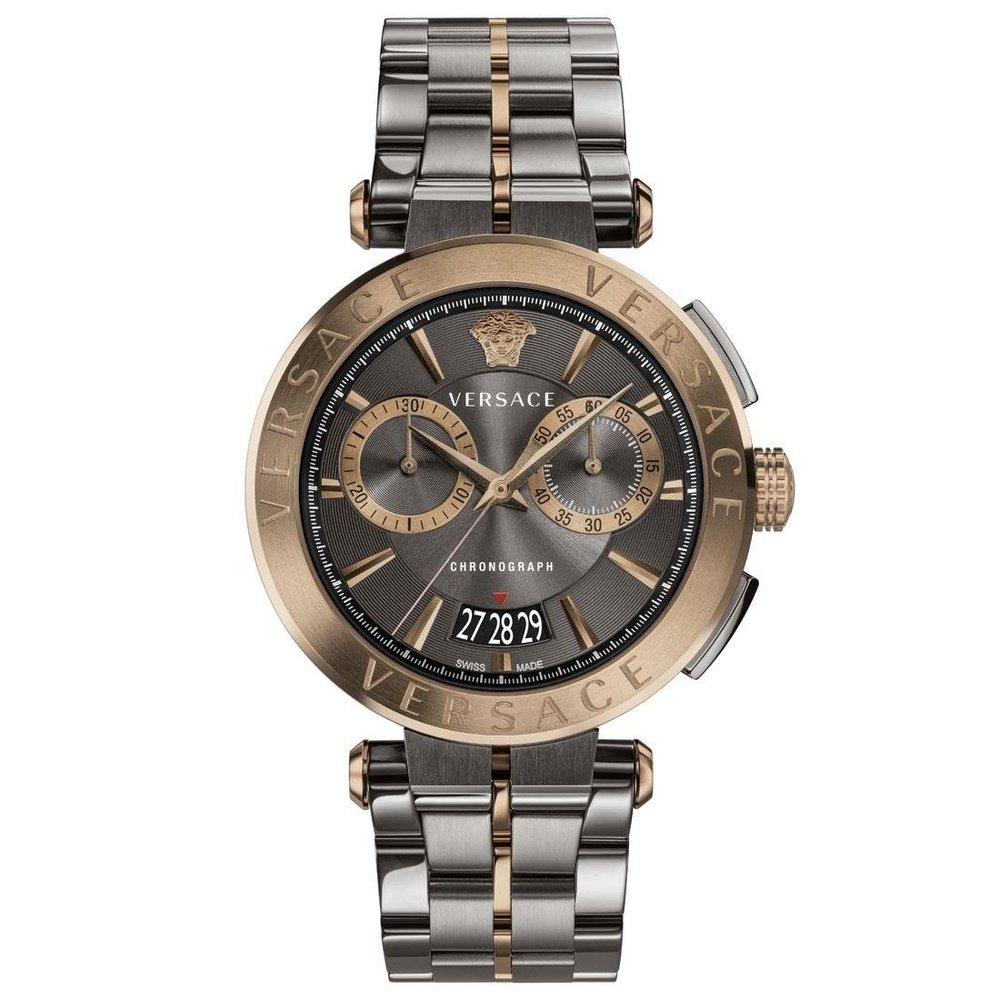VERSACE  Watches Vedy00119 Watch Bleu,Argent&eacute;