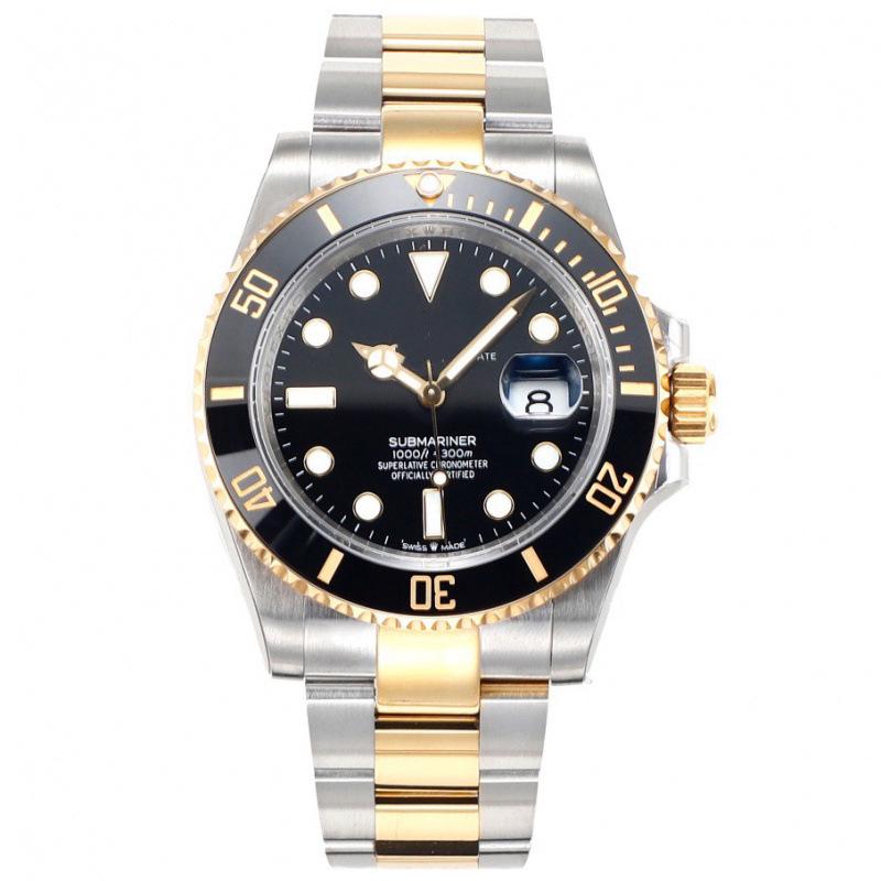 Rolex Erkek Mekanik Siyah ve Yeşil Submariner Saat