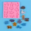 Cheval de Mer Poisson Mer pour Tortue Crabe Forme Bonbons Moules Cuisson Fondant Chocolat M