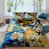 3D Printed Sword Art Online Bedding Set, Three-Piece Set, Includes Printed Duvet Cover and Pillowcases, Adult Size65