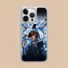 Yugioh Seto Kaiba Phone Case for iPhone 17 16 15 14 13 12 11 Air Pro Max Plus Electroplated Silver Cover