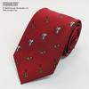 Tie Snoopy Necktie PN918309 Red SNOOPY Business Brand Necktie Character Present [Peanuts]
