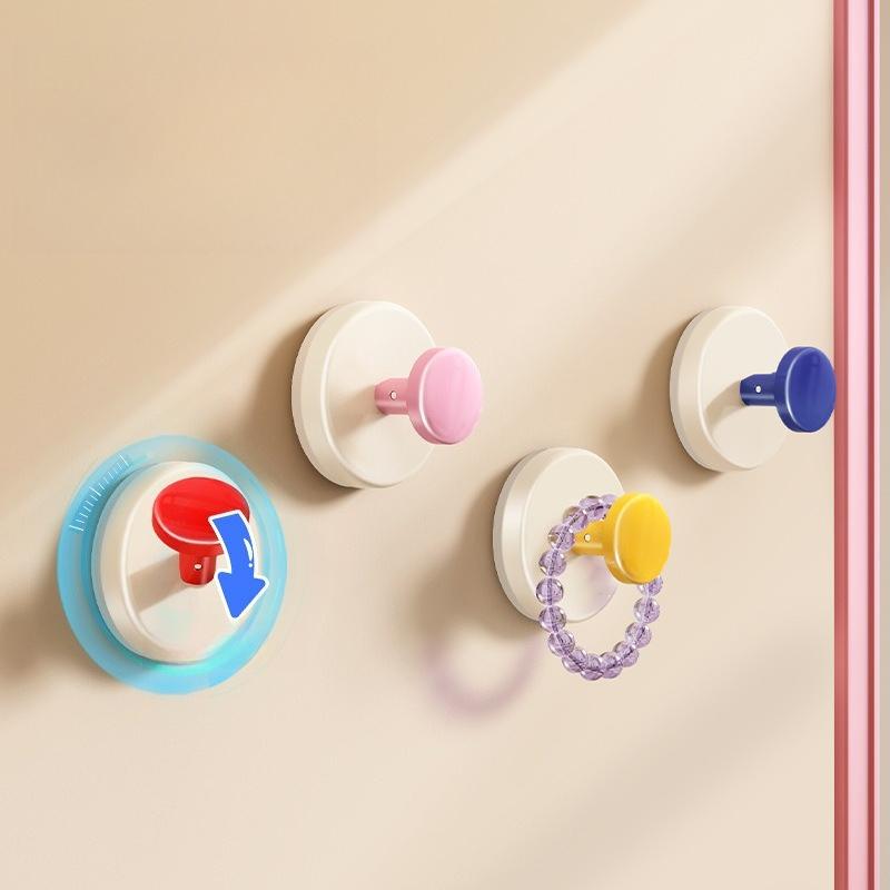 Foyer Suction Cup Hooks, No Need for Drilling, Strong Load-bearing Adhesive, Coat Hooks Behind The Door