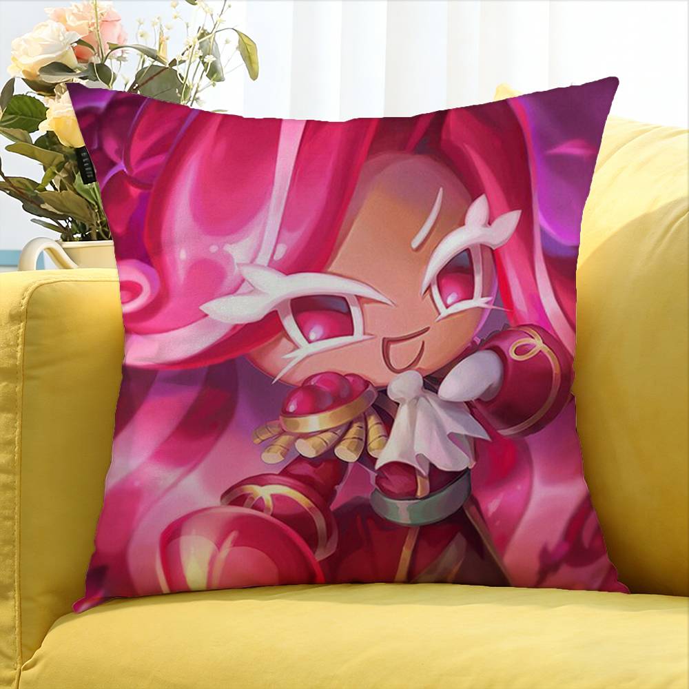 Game C-Cookie R-Run Kingdom World Various Sizes Square Pillow Case For Car Home Bedchamber Decor
