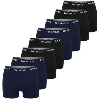 Boxer masculino de algodão com 8 unidades