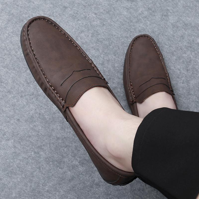 Plus Size Freizeitschuhe Herren Loafer Bequeme Herren Fahrschuhe Mokassins Herren Flats Schuhe