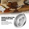 Universal 58mm Coffee Filter Basket for 1 Cup Stainless Steel Porous Bowl Compatible with Semi-Automatic Coffee Machines