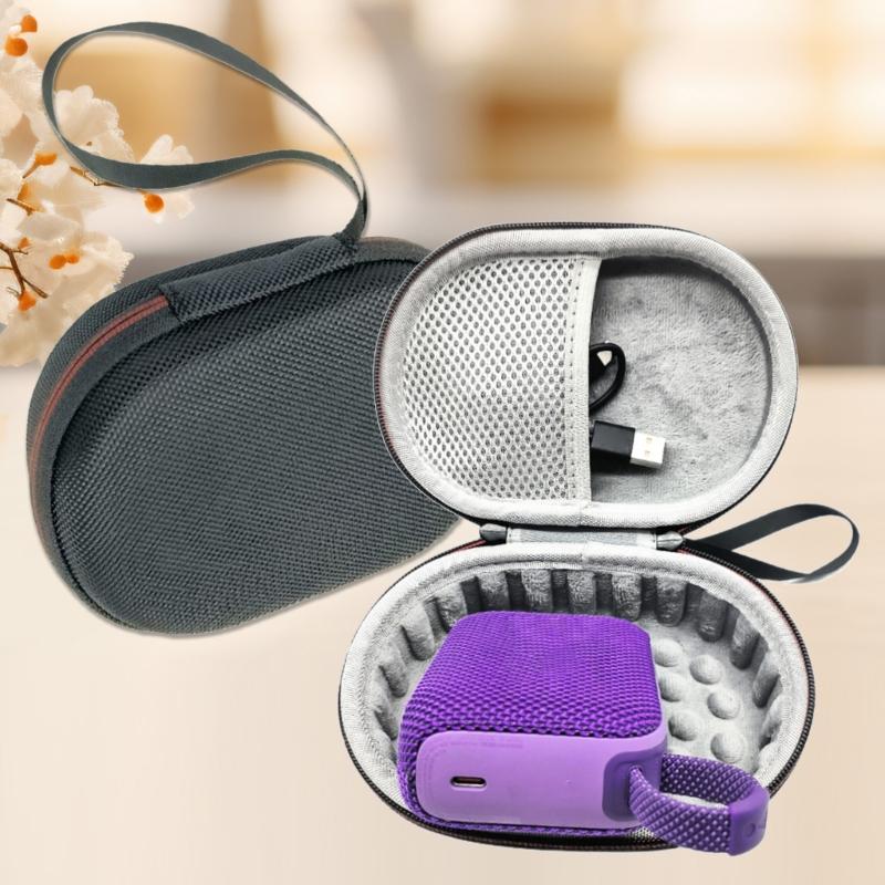 Protective Storage Bag Carrying Case Convenient and Style Bag Portable Speaker Hold Lightweight Storage Case for GO4