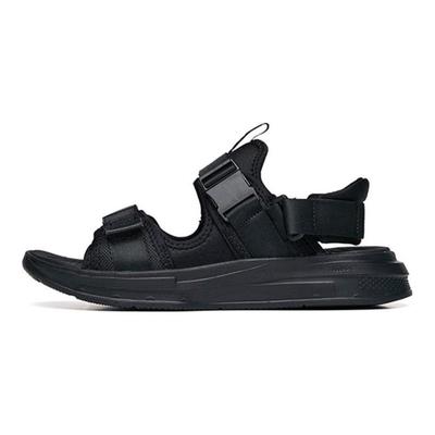 Stoff Strandsandalen Herren Schuhe Schwarz 112238503-1