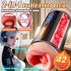 New Male Masturbator Toys Automatic Masturbation Cup For Men Deep Throat Realistic 18+ Oral Vagina Suction Blowjob Vibrating Sex Machine