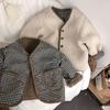 Autumn Winter  1-6 Years Old Autumn/Winter Children's Jacket Double-Sided Wear Plaid Plush Jacket Kids Jacket