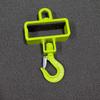 Forklift-Specific Anti-Slip Lifting Hook with Rotating Bearing Jib Attachment