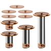Extended Floor Drain Cores Antiodor Drainer Shower Strainer Cover AntiBlocking Round Floor Strainer Hair Catcher