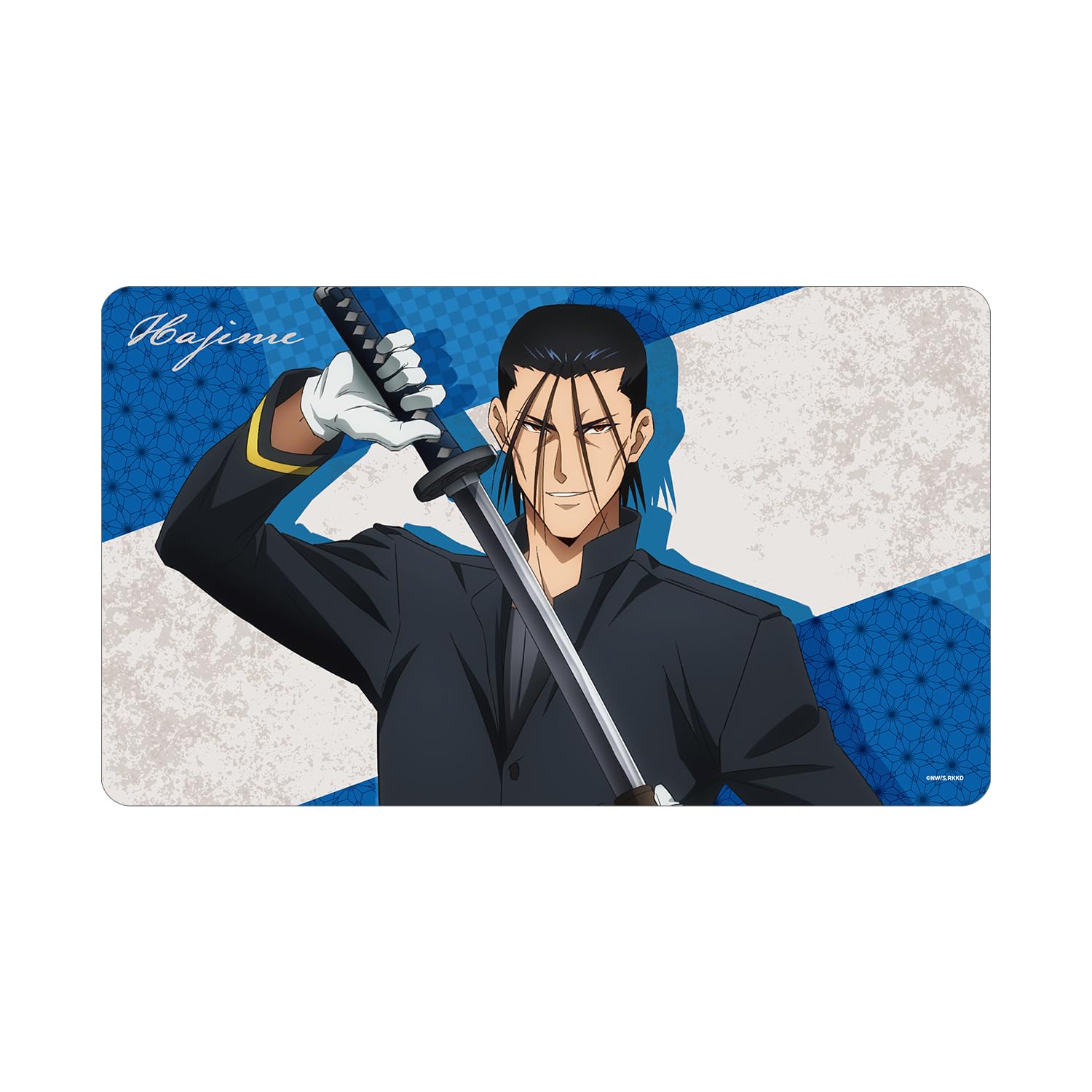 

TV anime Meiji Swordsman Romantic Kyoto Saito Hajime Mat Rurouni Kenshin Story Disturbance Multi-desk