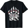 Native American Alaska Grizzly Bear Claw Indian Pride T-Shirt