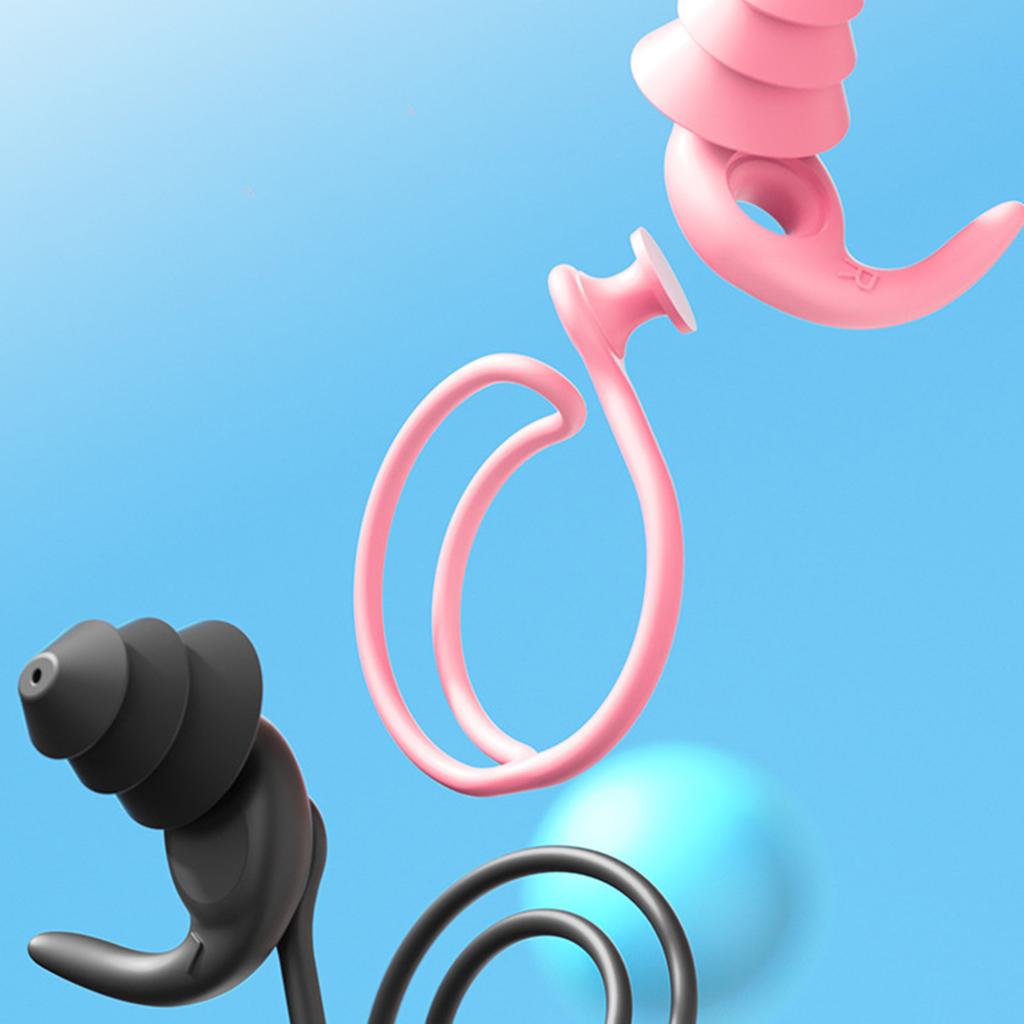 Silicone Swimming Pool Swimming Soft Earplugs For Surfing And Waters Sports Waterproofs Earplugs