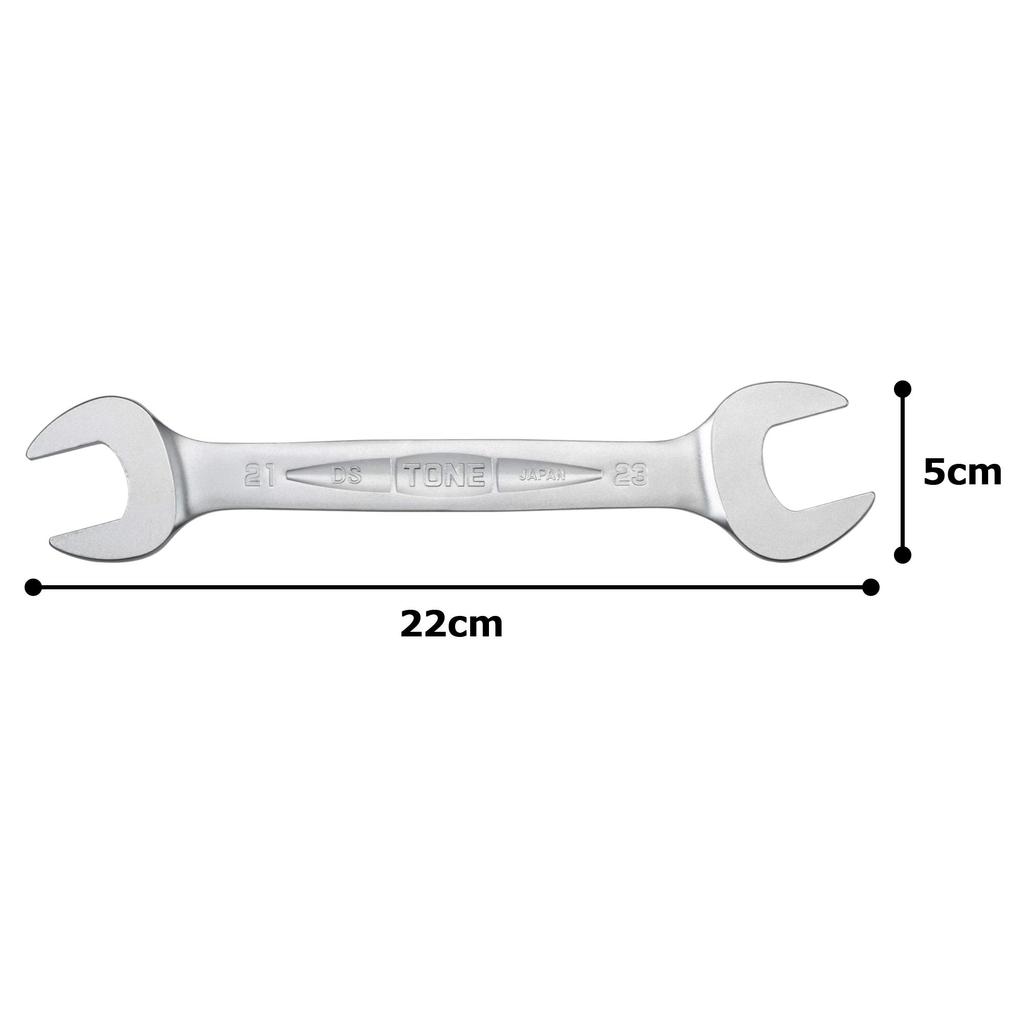 TONE Spanner Width Across Flats 21 X 23mm DS-2123